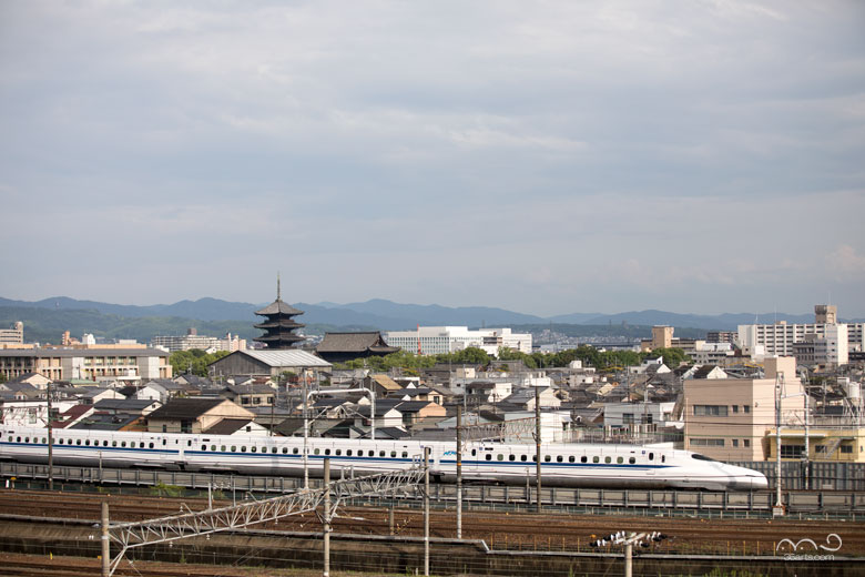 東寺と東海道新幹線