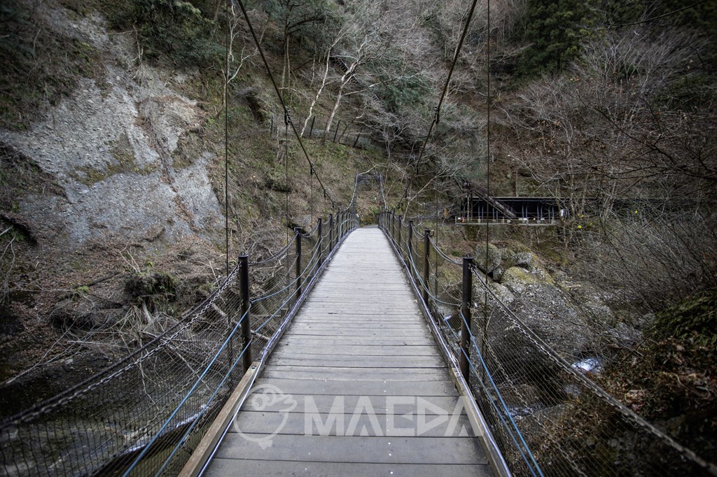 袋田の滝吊り橋