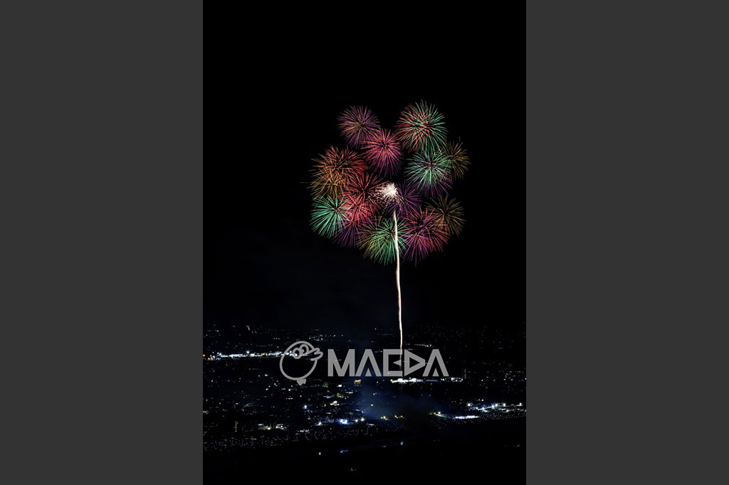 4昇曲導付夜空の千輪菊-大曲の花火 第97回全国花火競技大会